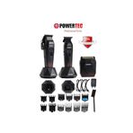 Powertec Tr-5800 Saç-Sakal-Ense-Günlük Tıraş Makinesi 3In1 (0.5Mm Tarak Dahil) Siyah