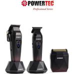 Powertec TR-5800 Saç-Sakal-Ense-Günlük Tıraş Makinesi 3'lü Set ( 0.5mm Tarak Dahil )