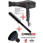Powertec Tr-701 Fön Makinesi - Vigo Başlık - Fön Fırçası