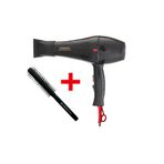 Powertec TR-701 Siyah Saç Kurutma Makinesi + Hydra Berber Fön Fırçası
