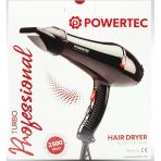 Powertec Tr-901 Profesyonel 2500 W Saç Kurutma Makinesi Siyah
