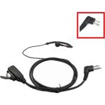 Powertech Kirisun Motorola Kancalı Tip Siyah 2.5x3.5 mm Mono Telsiz Kulaklığı