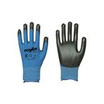 POWERTEK İŞ ELDİVENİ Zebra Nitril Kaplı Hafif İş Eldiveni 10 Numara 10 Çift