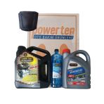 Powerten 15W-40 4 lt+ Cam Suyu + 3 lt Kırmzı Antifiriz Motor Yağı