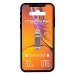 Powerway 32 GB iPhone USB 2.0 Otg Metal Flash Bellek - 256 GB - Çok Renkli
