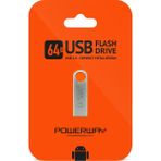 Powerway 64 GB USB 2.0 Metal Mini Flash Bellek Hafıza Saklama Alanı