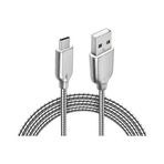 Powerway Aux Kablosu - Metal Spiralli AX03