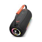 Powerway Beatbox Led Işıklı USB SD Aux FM Radyo Bluetooh Hoparlör siyah