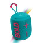 Powerway Bold Turkuaz Tasinabilir Ses Bombasi Kablosuz Bluetooth Hoparlor Speaker Yuksek Sesli Tws