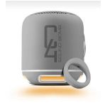 Powerway C4 Taşınabilir Bluetooth Hoparlör Ses Bombası Yüksek Ses Gücü Sese Duyarlı Led Işık