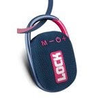 Powerway Lock Mavi Taşınabilir Bluetooth Hoparlör Ses Bombası Kilit Özellikli Yüksek Ses Gücü