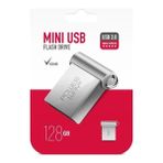 Powerway Mini 128GB Metal Mini USB 3.0 Flash Bellek Yüksek Hızlı - Çok Renkli