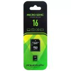 Powerway Pwr-16 16Gb Micro Sdhc Hafıza Kartı + Sd Adaptör (Class 10 Yüksek Hız)