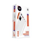 Powerway QC10 10.000 mAh PD 22.5 W Kablolu Hızlı Şarj Powerbank Beyaz