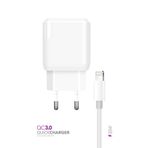 Powerway QCL30 iPhone 18 W Hızlı Şarj Lightning İOS Şarj Cihazı