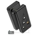 Powerway TX209 Siyah 20.000 Mah Dijital Göstergeli Ekstra Kablolu Dahili Stand Powerbank