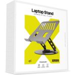 Powerway XR99 Yüksek Kalite Metal Ayarlı Laptop Macbook Uyumlu Notebook Tablet Tutucu Altlık Stand - Siyah