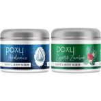 Poxy Akdeniz Scrub (Peeling Masaj Etkisi) 250 ml & Egzotik Zambak Scrub (Ölü Deri Yenileyici) 250 ml