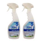 Poxy Çelik Parlatıcı 500ML x 2 Adet Asansör Parlatıcı Metal Krom Tencere Parlatıcı