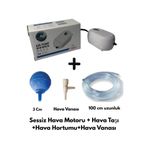 Poyel Decor Sessiz Hava Motoru - Hava Taşı- Hava Hortumu Set