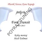 Poyraz Tuning Ford Transit 2007-2013 Beyaz Boyalı Uyumlu Yarasa Ayna Kapağı