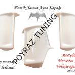 Poyraz Tuning Volkswagen Crafter 2008-2011 Beyaz Boyalı Uyumlu Yarasa Ayna Kapağı