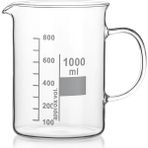 Poyrish Kulplu Beherglas 1000 Ml. - Çok Renkli - Standart