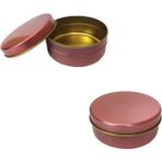 Poyrish Metal Mumluk Pembe 1 Adet, Teneke Mumluklar Toptan Mumluk - Çok Renkli - Standart