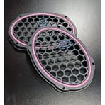 Pozart Oval 6x9 Neon Işıklı Midrange ve Hoparlör Kapağı 1TAKIM(2ADET) - pembe