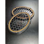 Pozart Oval 6x9 Neon Işıklı Midrange ve Hoparlör Kapağı 1TAKIM(2ADET) - turuncu