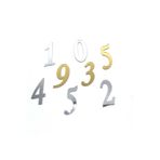 pozitif pastacılık GOLD PASTA VE CUPCAKE RAKAM PLEKSİ - 1