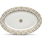 Pozzi Milano Deco Porselen Oval Servis Tabağı 36CM x 24,5cm