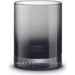 Pozzi Milano Fun Classy 6'lı Cam Su Bardağı Seti 350 ml - Duman Gri - 6 Adet