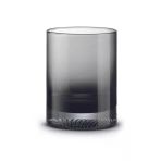 Pozzi Milano Fun Classy 6'Lı Cam Su Bardağı Seti 350 Ml - Duman Gri