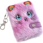 Pp Kawaii Karikatür Peluş Defter Kızlar Için Kolye Anahtarlık Tüylü Kediler Dizüstü Günlük Planlayıcısı Günlük Kitap Not Defteri Kırtasiye (Yurt Dışından) - Renkli - Notebooks