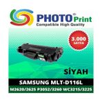 Pp Samsung D116L Chipli Ithal Muadil Toner 3.000 Sayfa - Siyah