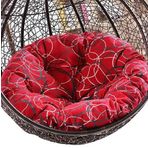 PPGE HOME Bahçe Terası Rattan Salıncak Sandalye Hasır Yumurta Asılı Sandalye Hamak Asılı Sandalye Büyük Boy Minder Asılı Sepet Sandalye Minderi İç Mekan Dış Mekan (Sadece Yastık) (Renk: A)
