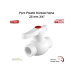 Pprc Plastik Küresel Vana 25 Mm 3/4'''' (532729612)