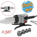 Pprc Pvc Plastik Boru Kaynak Makinesi 1500 W Endüstriyel Makina Pafta Seti 40 Mm 32 Mm 25 Mm 20 Mm