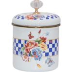PR Home Allegro Emaye Orta Boy 12 CM Mavi Baharatlık Kavanoz