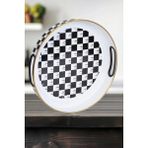 PR Home Dama Emaye 28 cm Tepsi