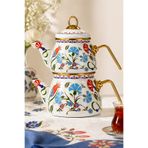 PR Home Defne Mini Model Emaye Çaydanlık
