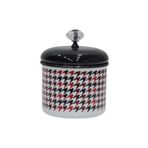 PR Home Forte Black Emaye Küçük Boy 10 cm Baharatlık Kavanoz
