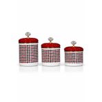 PR Home Forte Red Emaye Baharatlık Seti