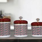 PR Home Forte Red Emaye Baharatlık Seti