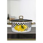 PR Home Lemon Emaye 22 cm Kızartma Tenceresi