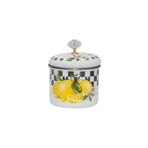 PR Home Lemon Emaye Küçük Boy 10 cm Baharatlık Kavanoz