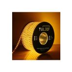 Practical Shopperia Amber 3 Çipli Dış Mekan Silikonlu Şerit Led 220v Volt Double Pcb 10 Metre + Güç Fişi 1219