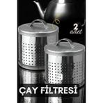 Practika Çay Filtresi Metal 6x5.5 cm Ince Delik Tasarımı Bitki Çayı Kahve Için - Ebatlar