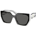 Prada 15WS 09Q-5S0 54-19 140 Siyah Beyaz Kadın Güneş Gözlüğü
